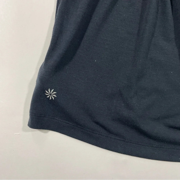Athleta Air Out Cinch Tee Shirt Black Size Small - Picture 8 of 10